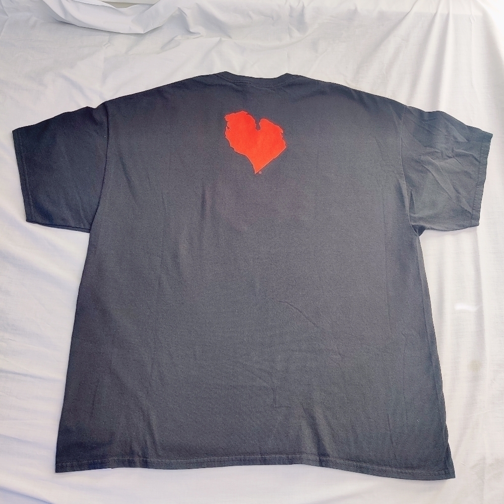 One Love, Great Lakes Men's Tee T-shirt Size 2XL XXL Rasta Black Cotton Michigan - Picture 3 of 12